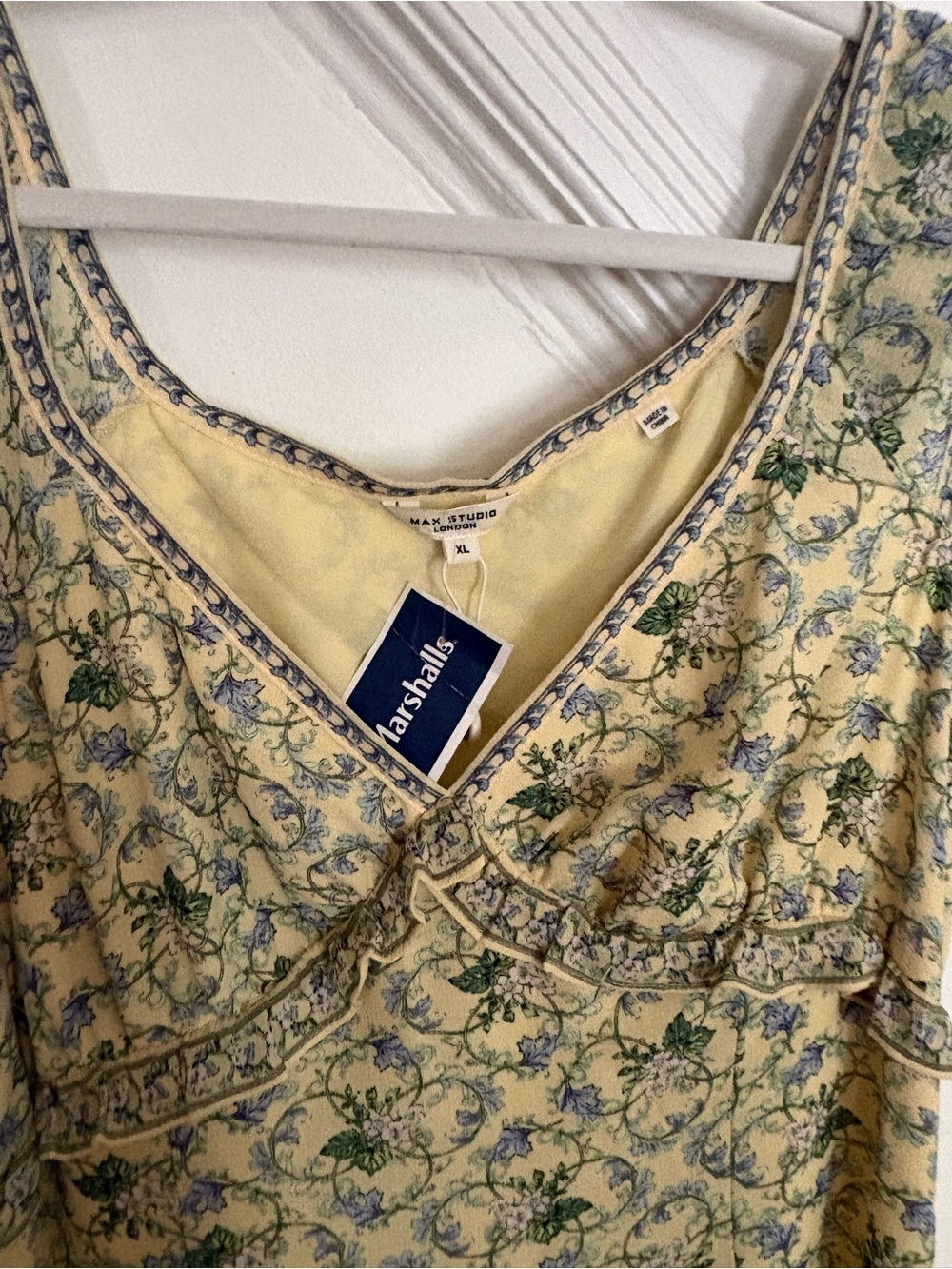 Floral Crepe Cap Sleeve Dress - Picture 2 of 7